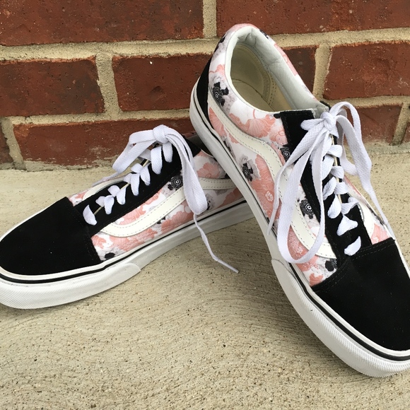 vans vintage old skool floral